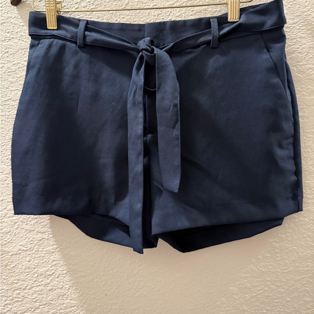 Banana Republic Dark Blue High Waist Shorts